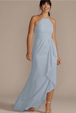 David's Bridal Dusty Blue Bridesmaid Dress for Sale in Ladera Ranch, CA -  OfferUp