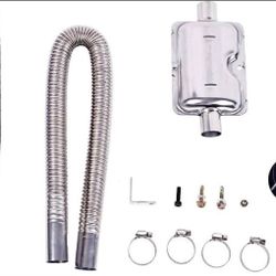 24mm Exhaust Muffler Pipe Air Filter Air Vent Hose Kit