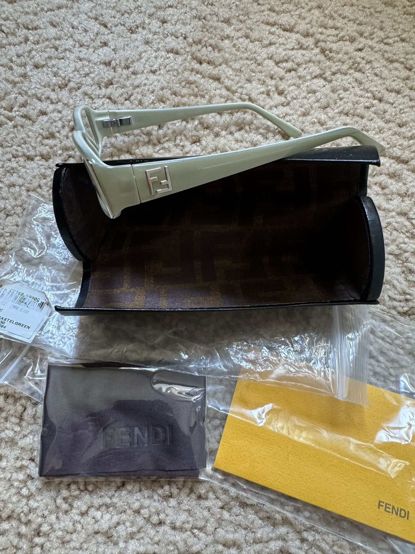 New Fendi Eyeglasses Jade Green