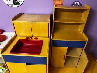 Wooden kitchen Play Set