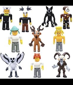 99 Nights in the forest action figures (lemoneon)