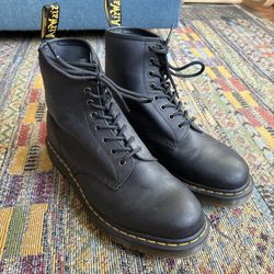Dr. Martens 1460 Nappa Leather Boots - Black 11M