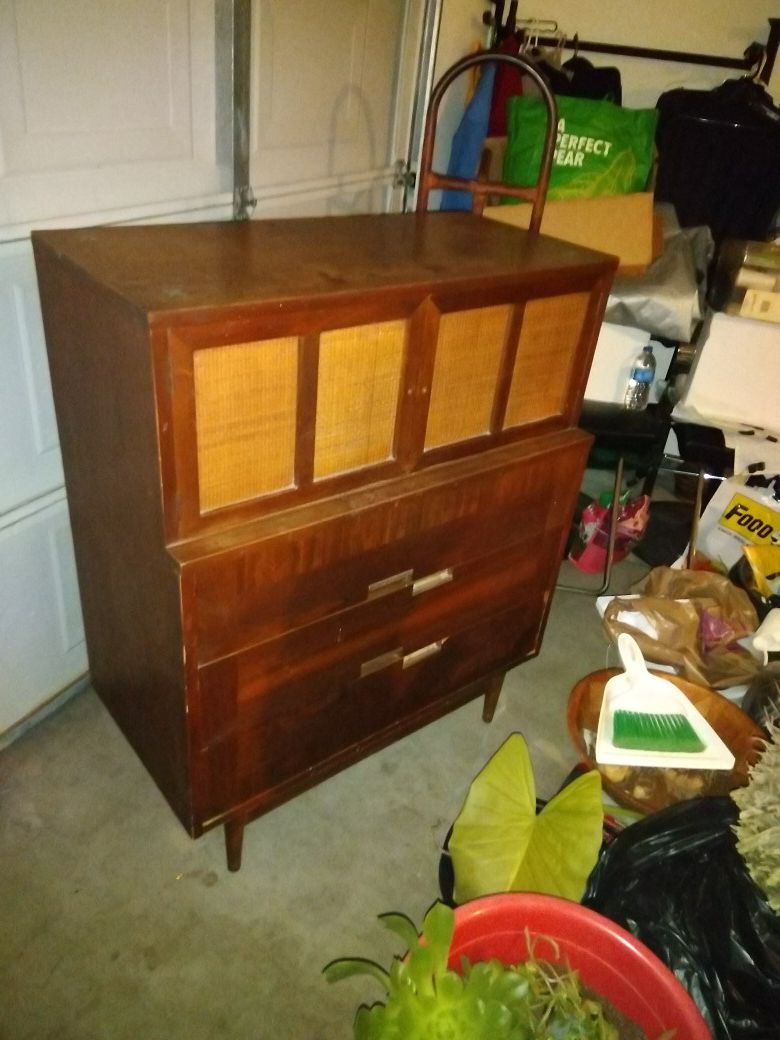Antique solid wood cabinet 40 years old