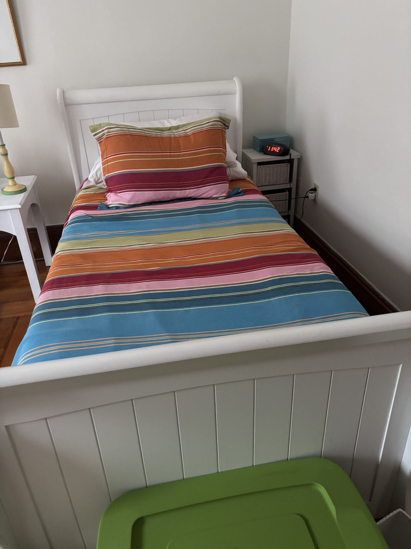 Pottery barn Twin Bed