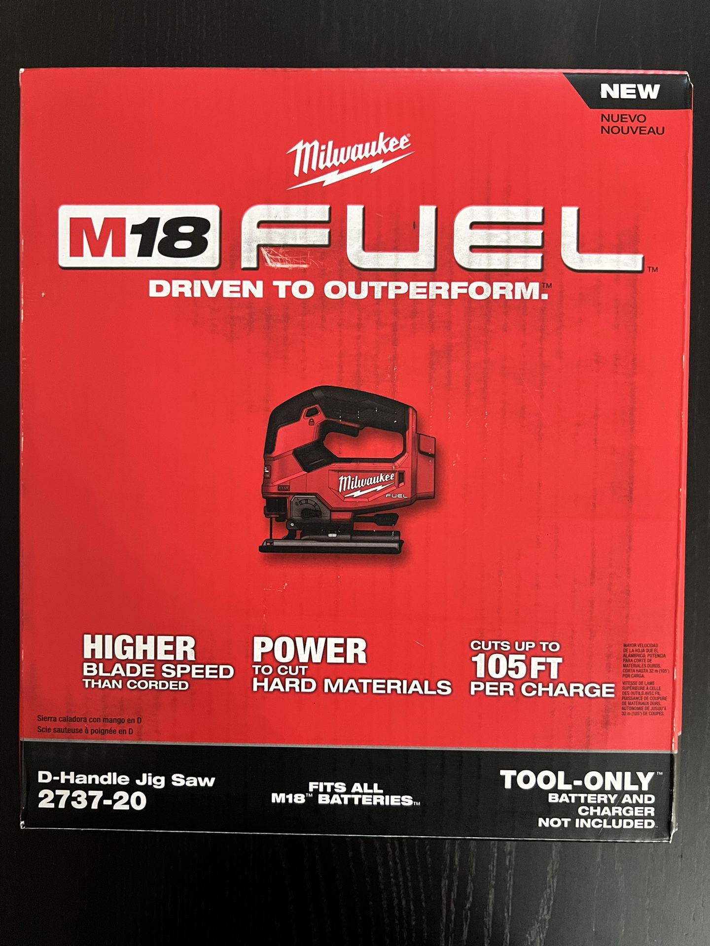 Milwaukee M18 Fuel Brushless Jigsaw