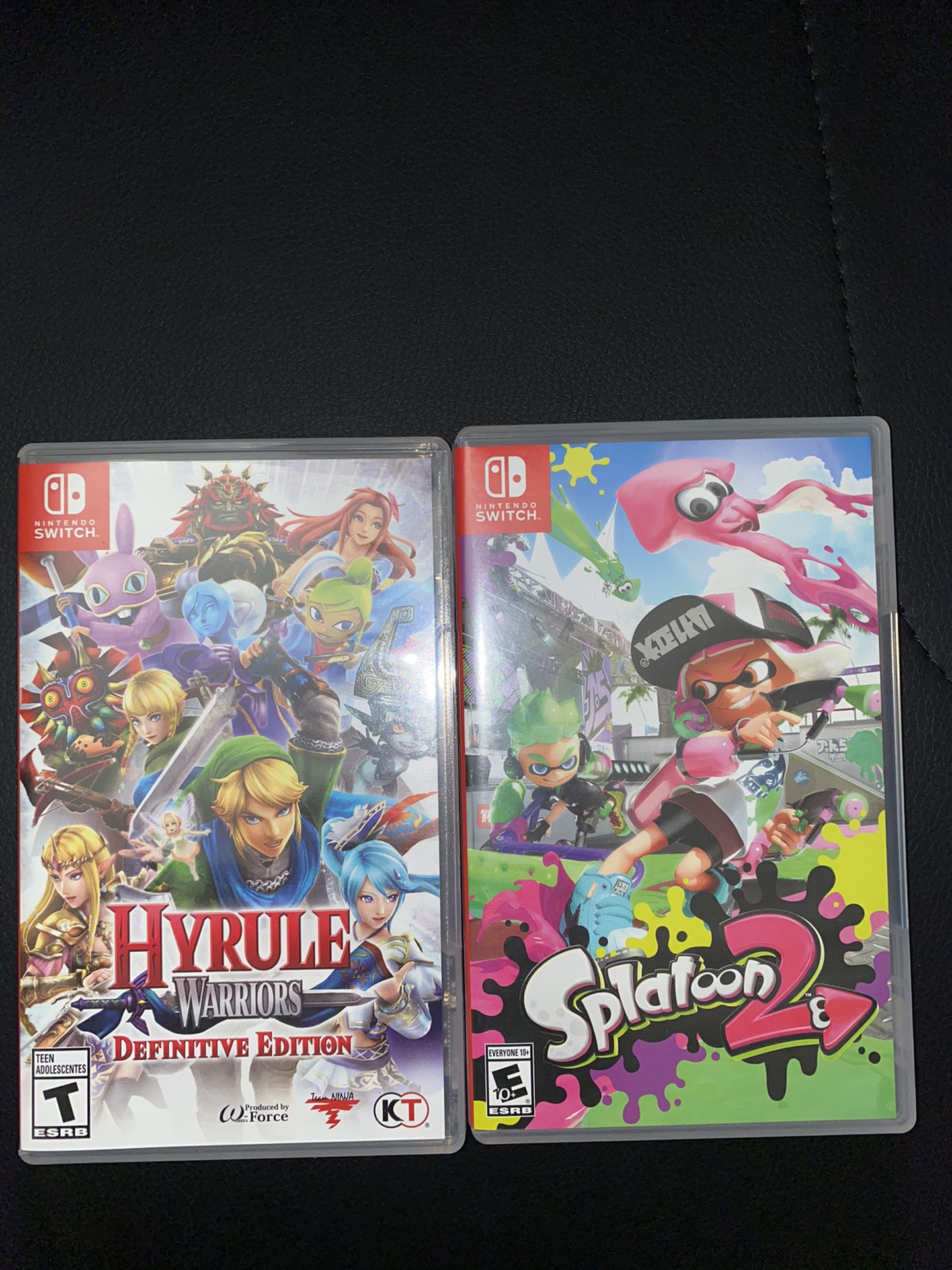 Hyrule Warriors and Splatoon 2 for Nintendo Switch