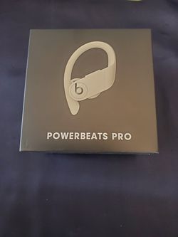100 % Original Beats by Dr. Dre Powerbeats Pro Ear-Hook Wireless Headphones -Ivory