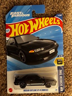 Nissan Skyline GT-R (BNR32) Hot Wheels Black