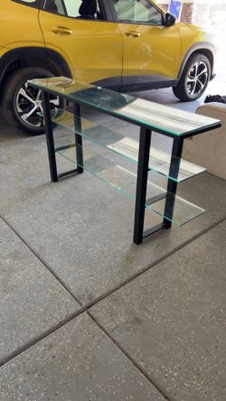 Glass table