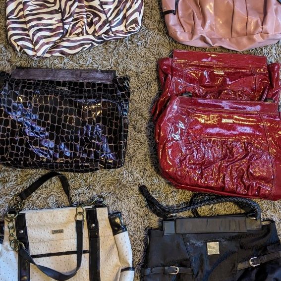 7 Miche Purse Covers W Prima Large Base Bag With Handles PLUS Hanging Organizer for Sale in Las Vegas NV OfferUp