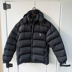 Black "Kamas" Expedition Down Jacket by Fjallraven
