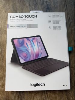 NEW/SEALED: Logitech Combo Touch 11” iPad Pro (M4,M5)