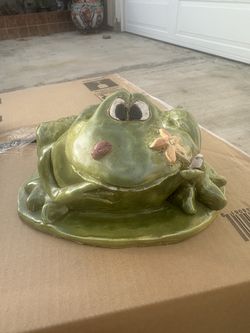Ceramic Frog