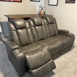 Leather Electric Recliner-$2000 OBO