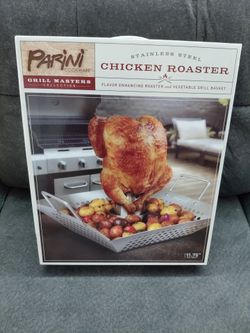 Chicken Roaster Stainless Steel NEW