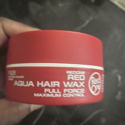 Red Aqua Hair Wax