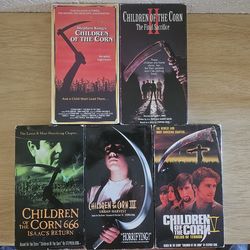 Antique VHS Horror Movie Lot Children Of The Corn
