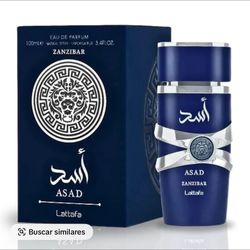 Azul Asad Perfume Árabe De Hombre 