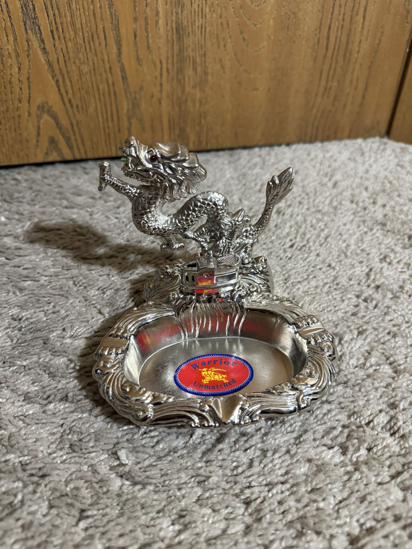 Dragon Zippo Lighter Ash Tray