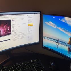 Samsung 27 inch 1080p 240hz Curved Gaming Monitor