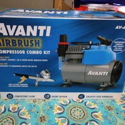 Avanti Airbrush Compressor Combo Kit