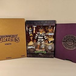 Super 7 TMNT Ultimates Scratch 7" Teenage Mutant Ninja Turtles NEW 