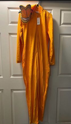 Adult (XL) Garfield Onesie Jumpsuit Costume/Sleepwear (NWT)