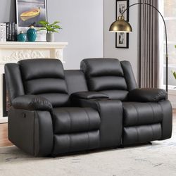 Leather Couch 