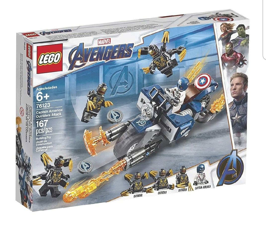 LEGO Marvel Avengers Captain America: Outriders Attack Building Kit