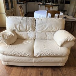 Leather Love Seat for 2 adults 