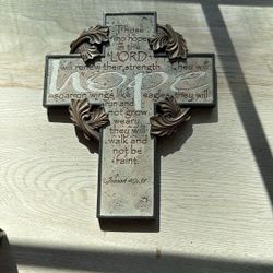 By Faith Isaiah 40:31 Cross Plague