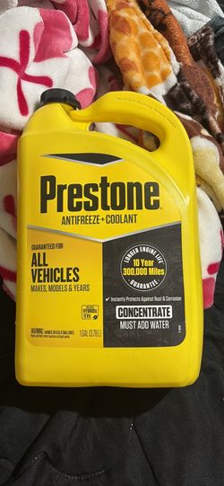 Prestone antifreeze coolant concentrate 1 gallon