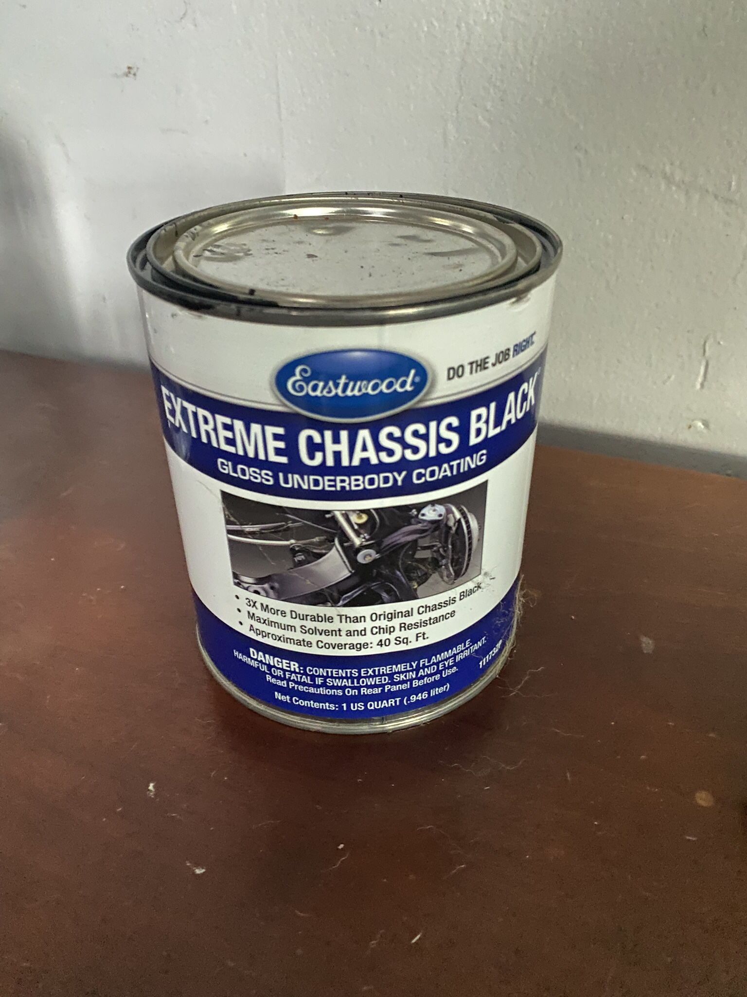 Eastwood Extreme Chassis Black 1 Qt
