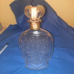 Vintage Schenley Glass Decanter With Tax Stamp.
