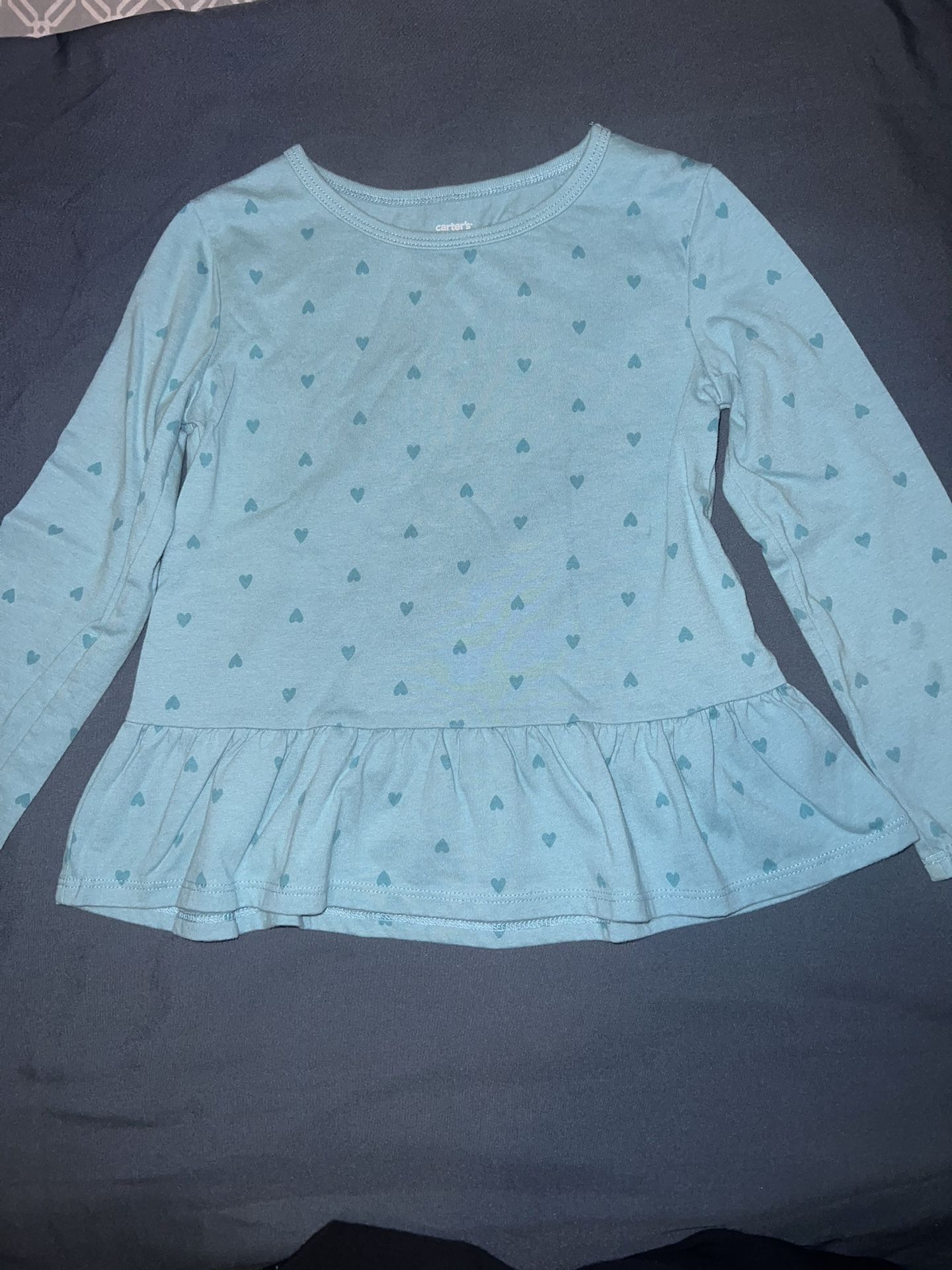 Heart Long Sleeve Toddler Tee