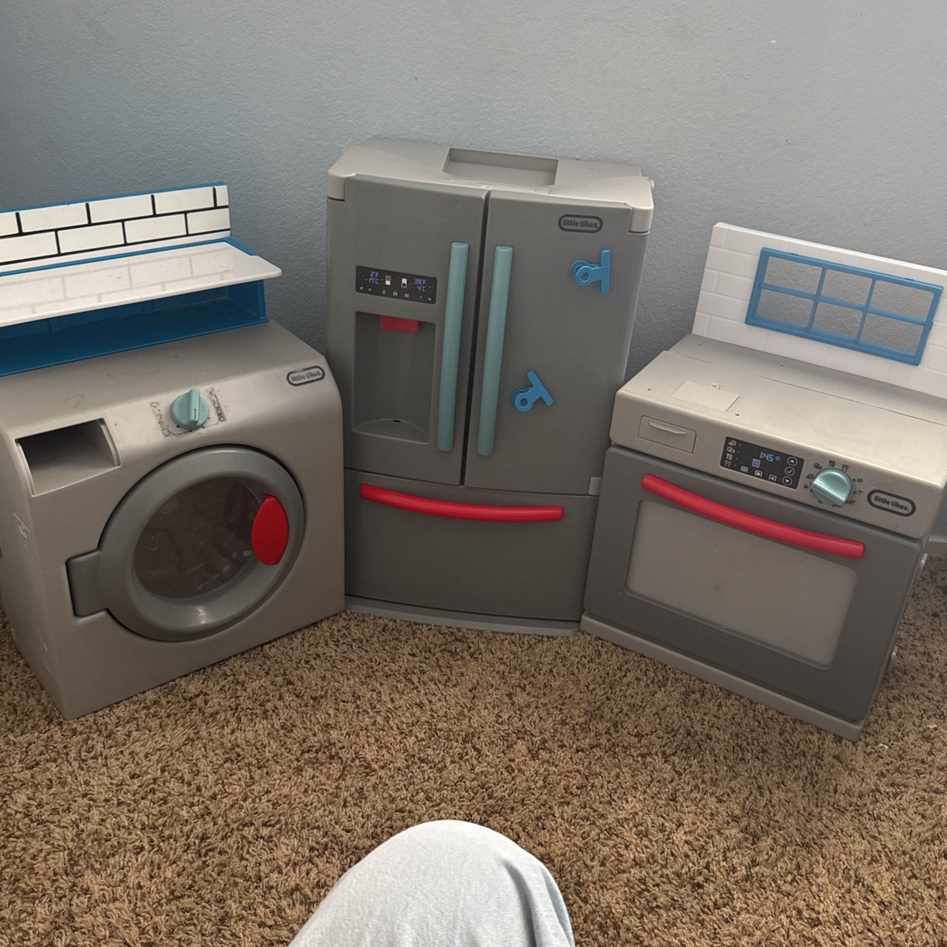Toy Fridge, Dishwasher And washer
