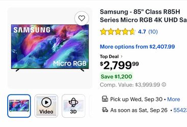 Samsung 85