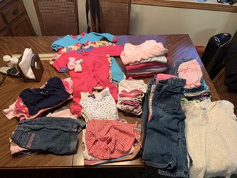 Baby Girl Cloths- 18 Month.. 54 Pieces