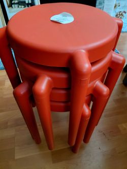 Target Round Accent Patio End Table Burgundy - Room Essentials™