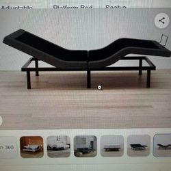 Nector Twin Bed With Adjustable/ Masagable And Lighted Frame 