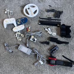 Video Game Accessories Wii, Wii U, Nintendo Switch, PS4, Sega Game gear 