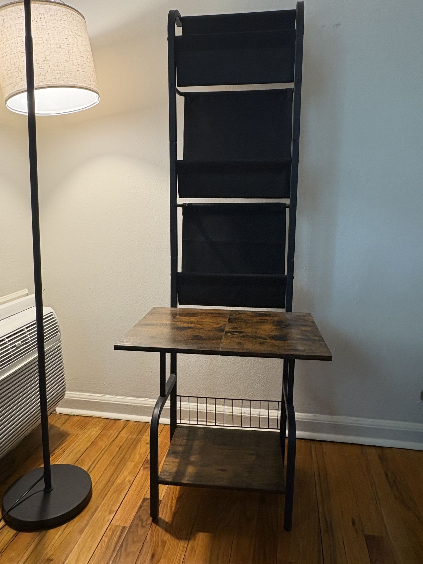 Record Player Stand with Vinyl Storage