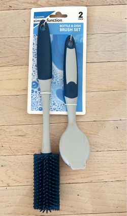 Bottle and Dish cleaning brush set