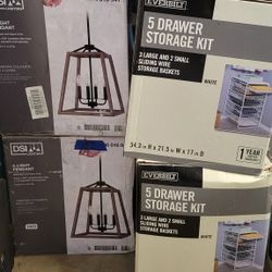 2 Sets Lights & Shelves 