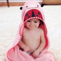 Skip Hop Toddler Ladybug Hooded Towel