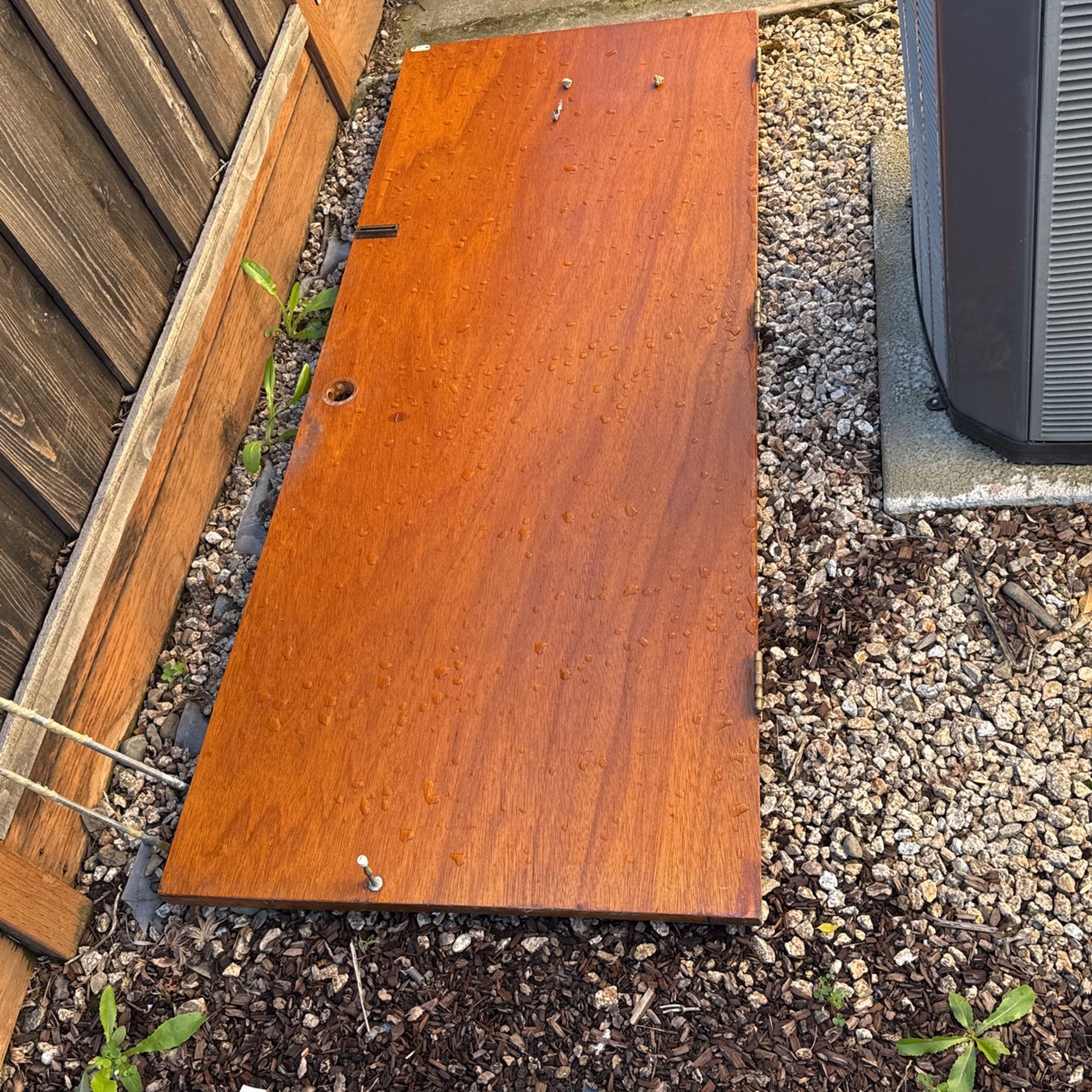 Wooden doors