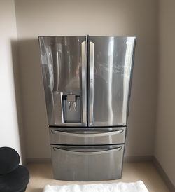 LG 4-Door Stainless Steel Refrigerator Fridge

