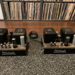McIntosh MC30 Mono Block Tube Amps