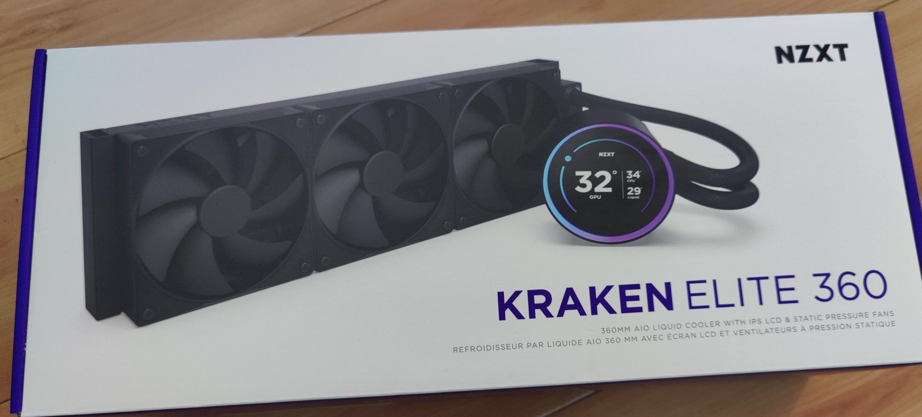 Brand New NZXT Kraken Elite 360