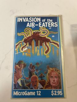 Metagaming Micro games 12 Invasion Of The Air Eaters